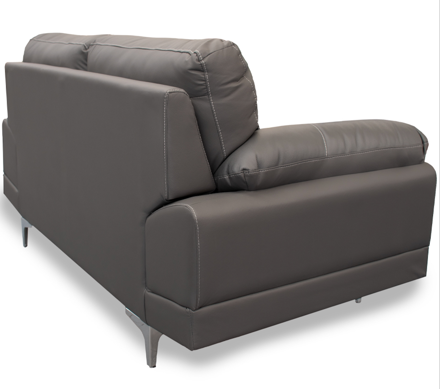 Love seat de Piel Genuina Mod. Lisboa 2 plazas.