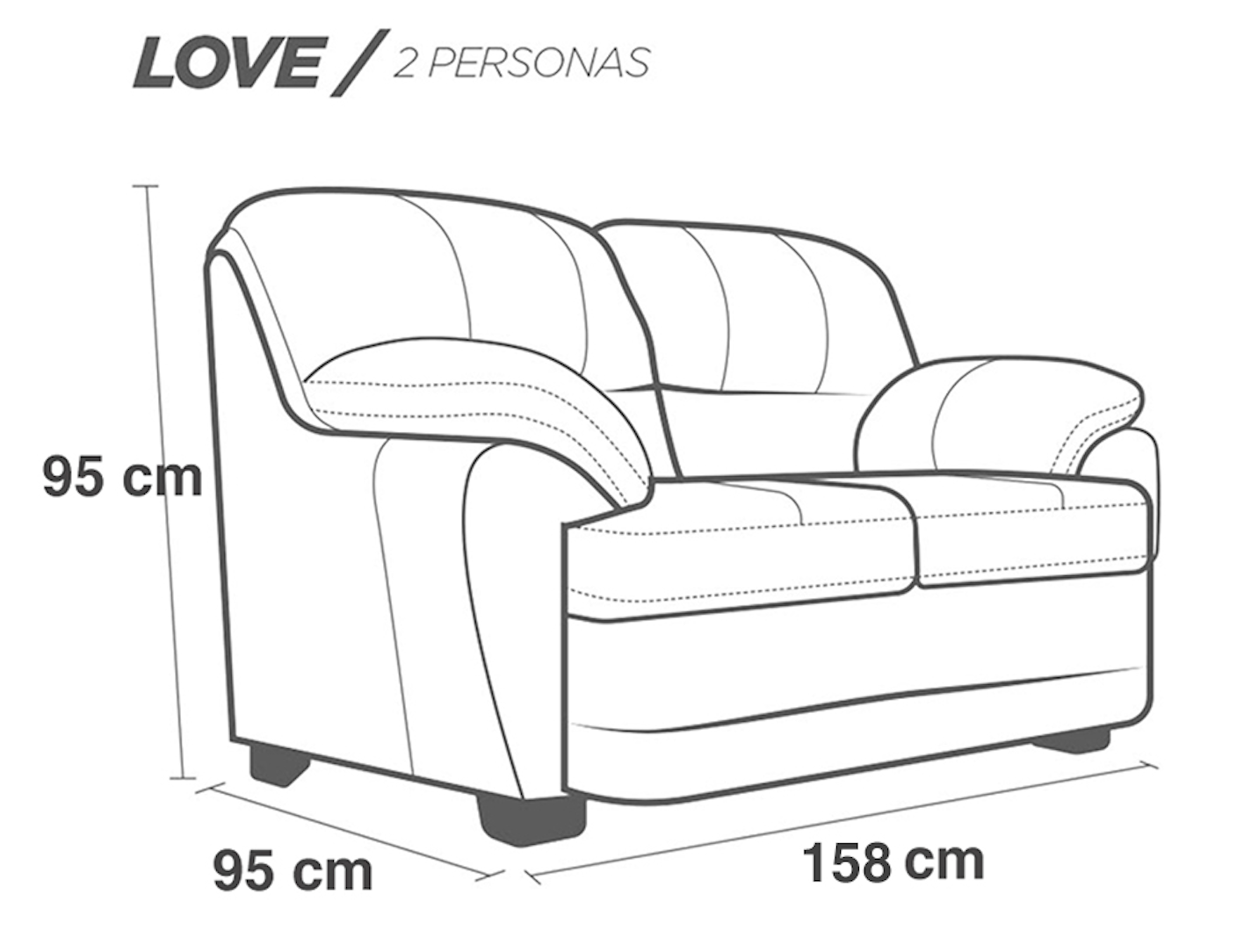 Sala de Piel Genuina Sofá y Love Seat, Mod. Florencia, dos piezas, 5 plazas