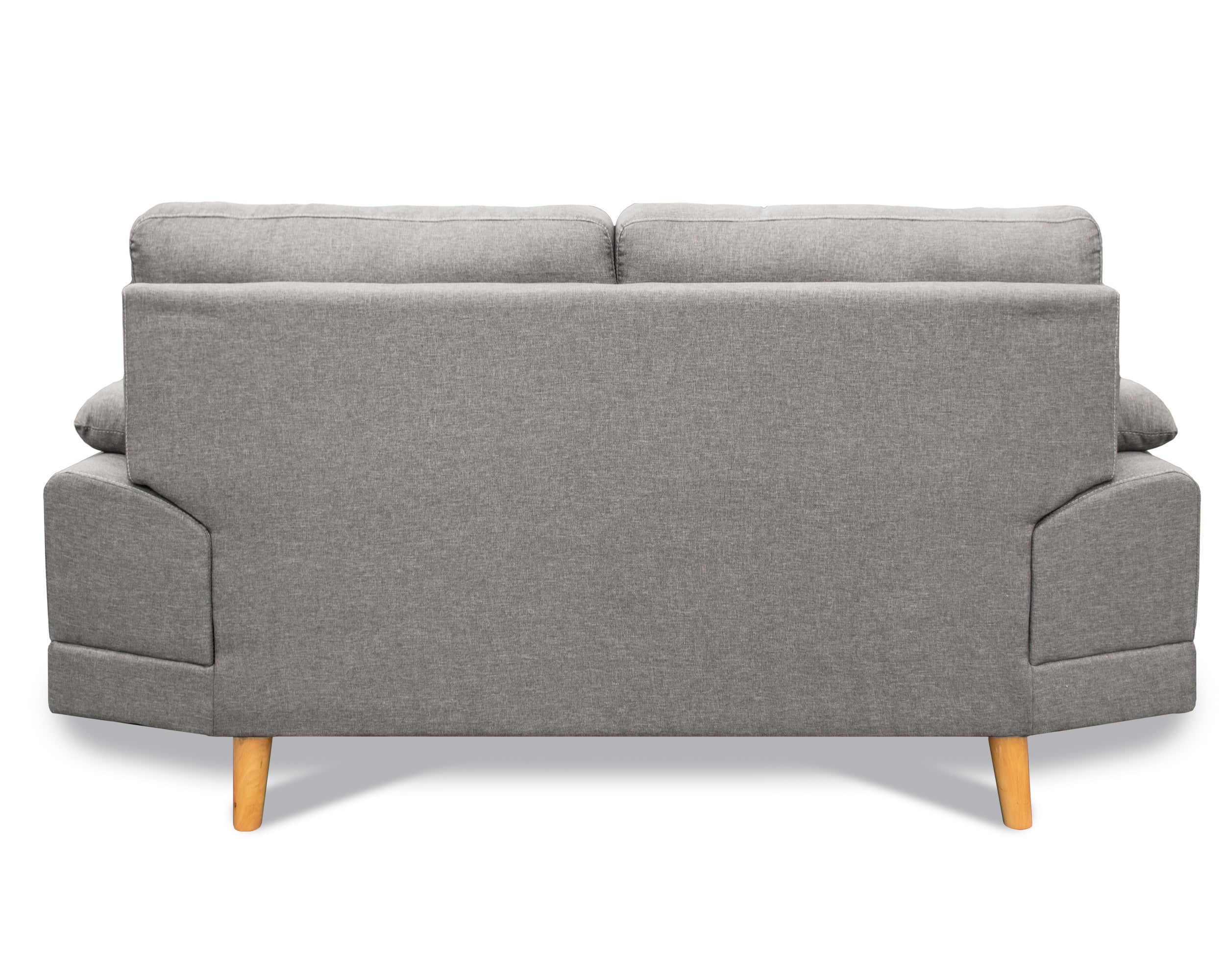 Sala tela de Lino, Sofá y Love Seat, Mod. Dublin, dos piezas, 5 plazas.
