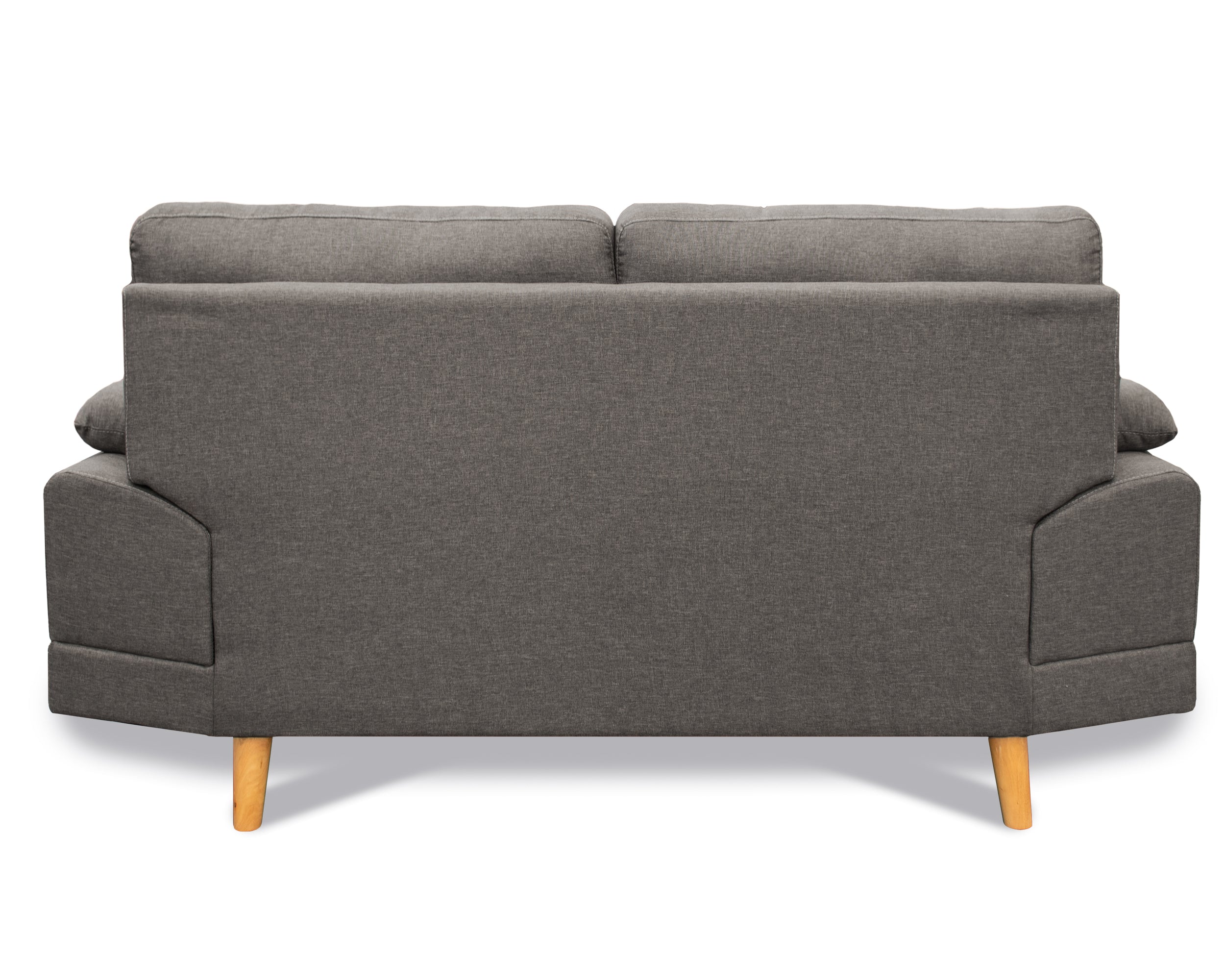 Sala tela de Lino, Sofá y Love Seat, Mod. Dublin, dos piezas, 5 plazas.