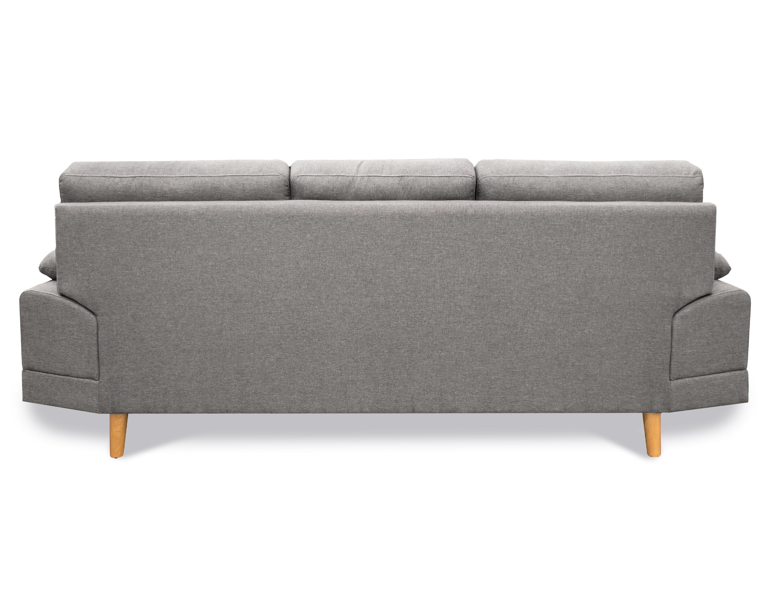Sala tela de Lino, Sofá y Love Seat, Mod. Dublin, dos piezas, 5 plazas.