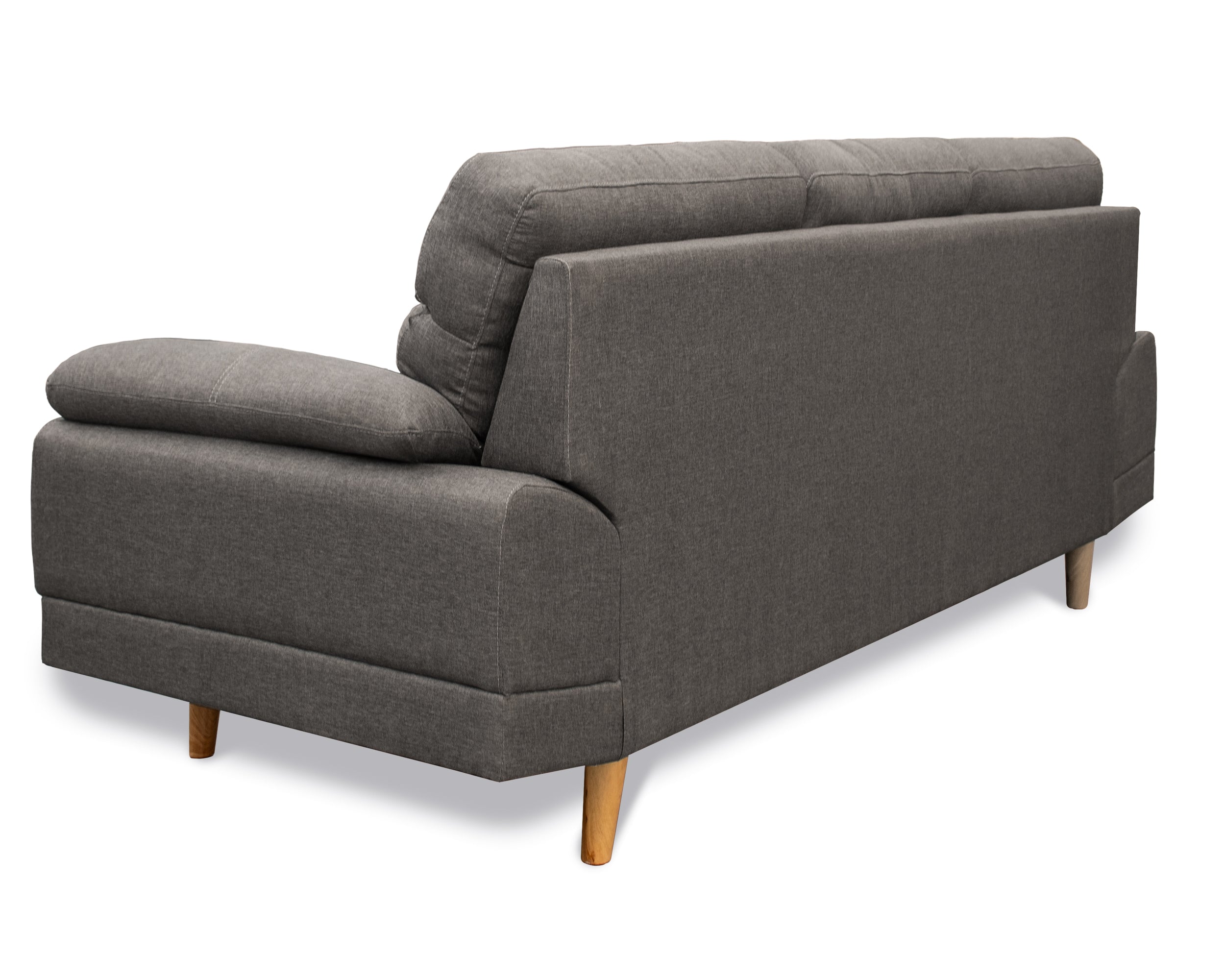 Sala tela de Lino, Sofá y Love Seat, Mod. Dublin, dos piezas, 5 plazas.