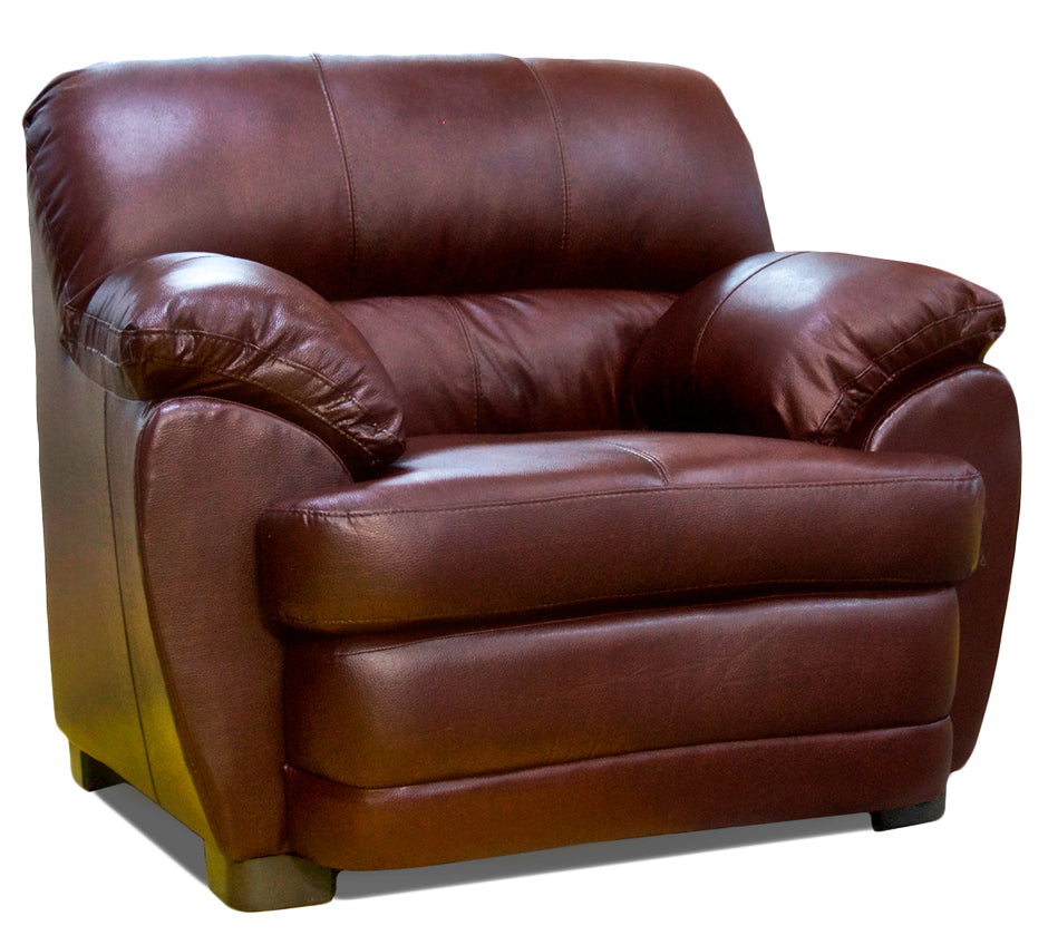 Sillón Individual de Piel Genuina Mod. Florencia 1 plaza