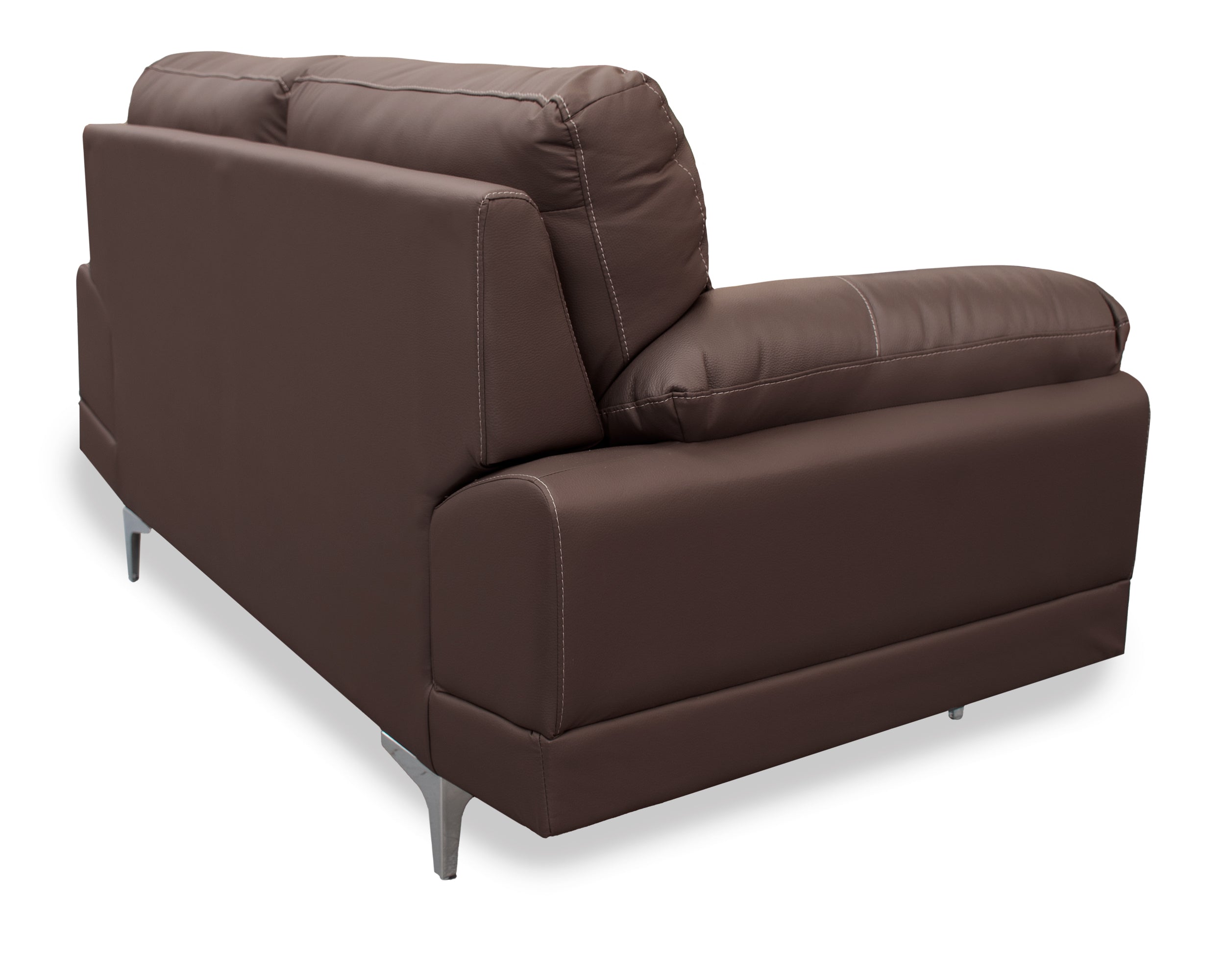 Love seat de Piel Genuina Mod. Lisboa 2 plazas.