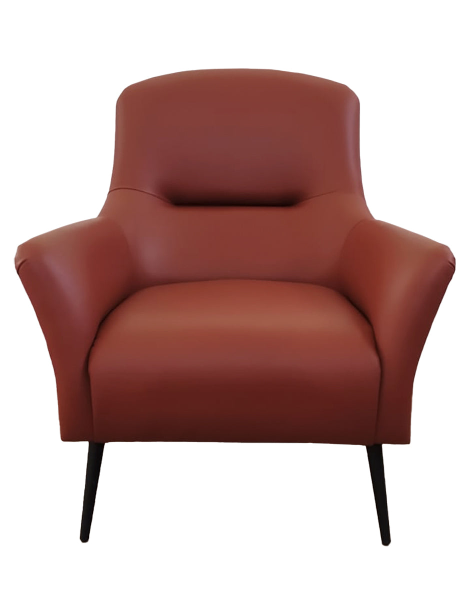 Sillon Individual de Piel Genuina Mod. Minik 1 plaza