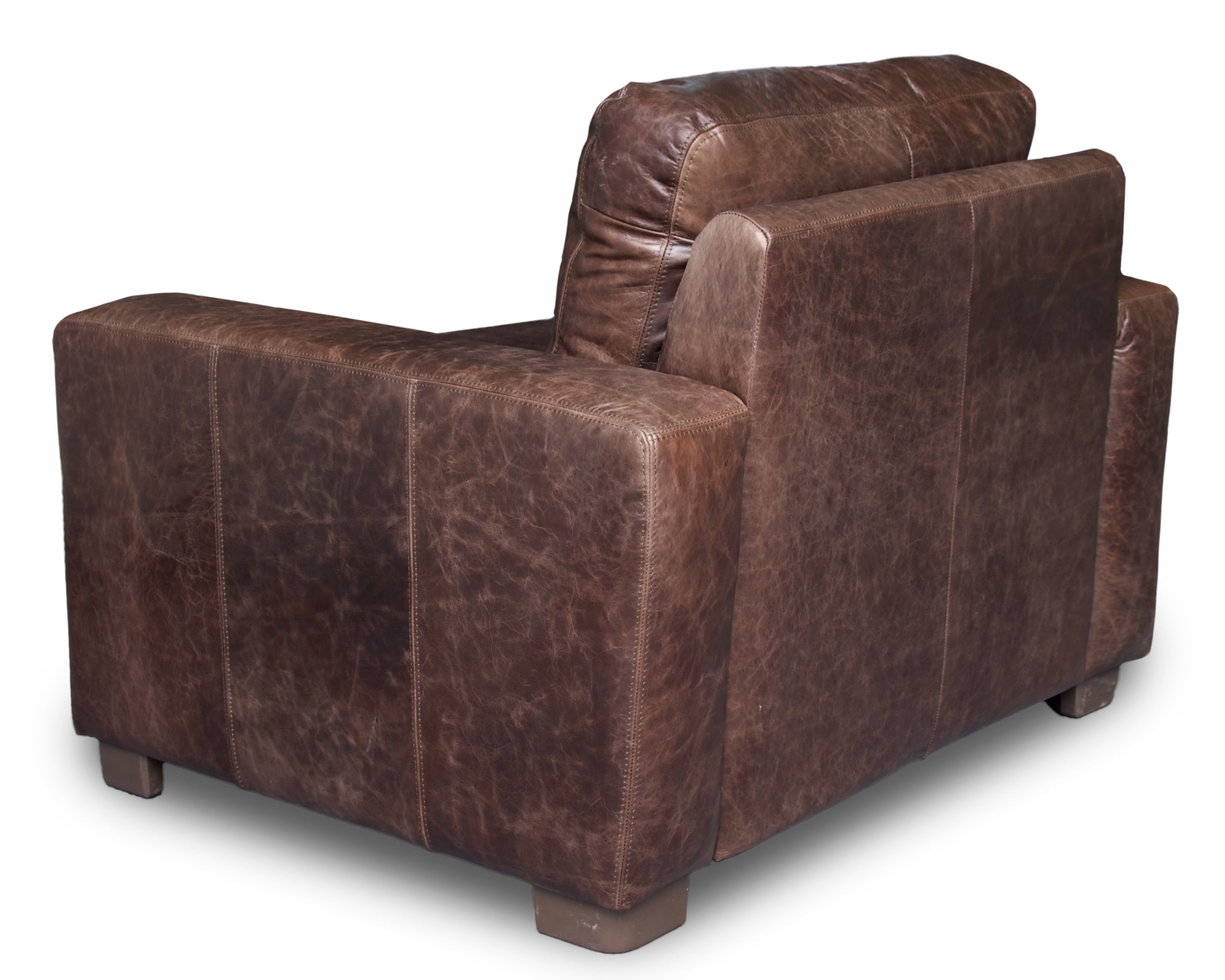 Sillon de Individual de Piel Genuina 100%, Mod. Maxwell