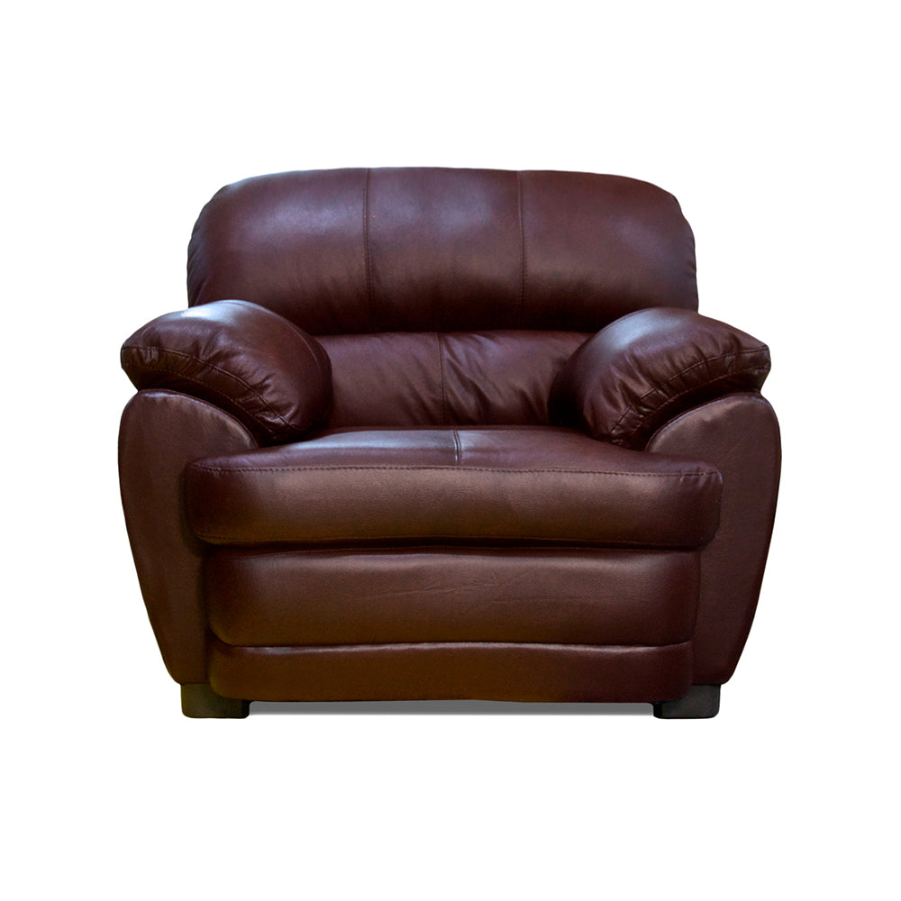 Sillón Individual de Piel Genuina Mod. Florencia 1 plaza