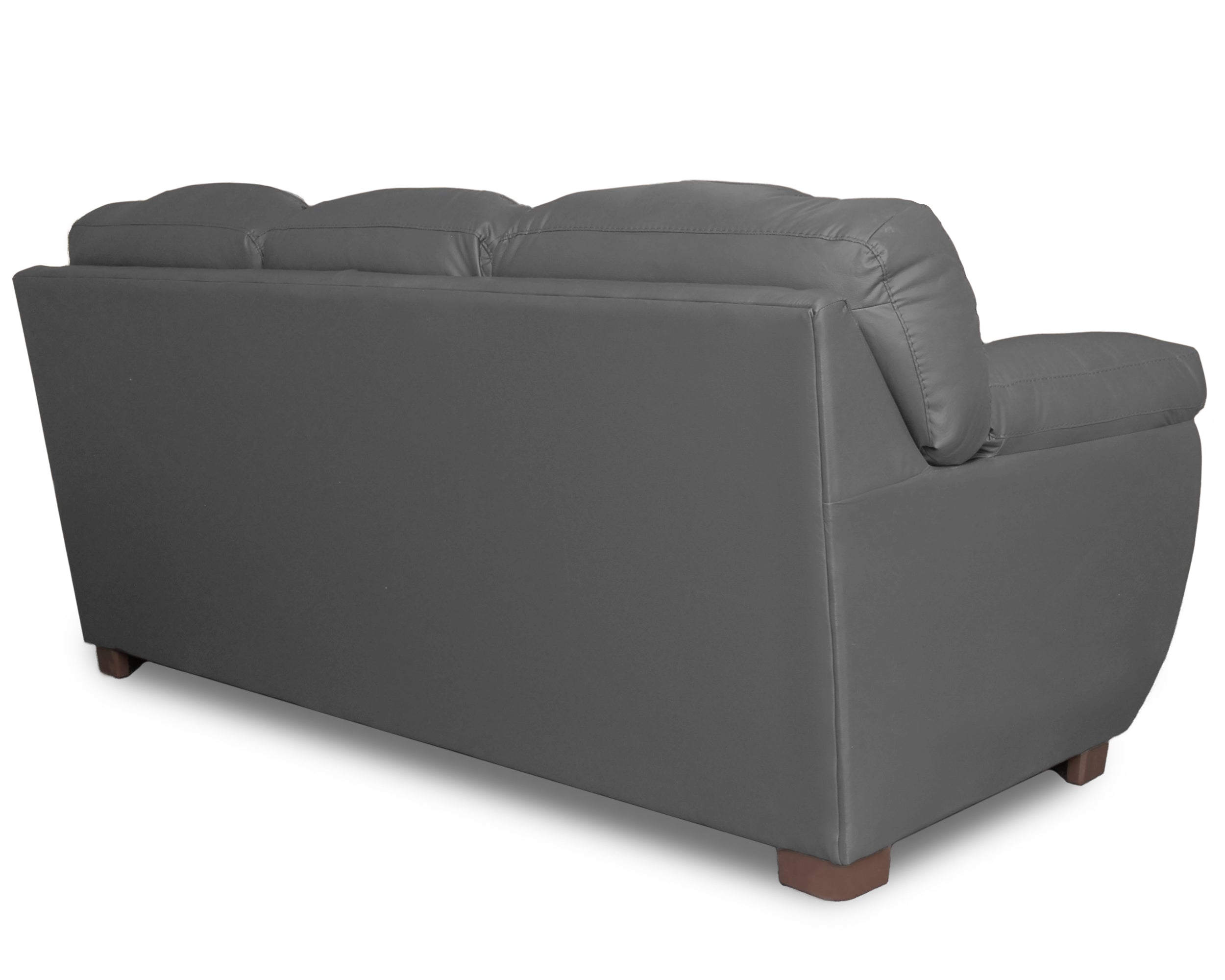 Sala de Piel Genuina Sofá y Love Seat, Mod. Toscana, dos piezas, 5 plazas.