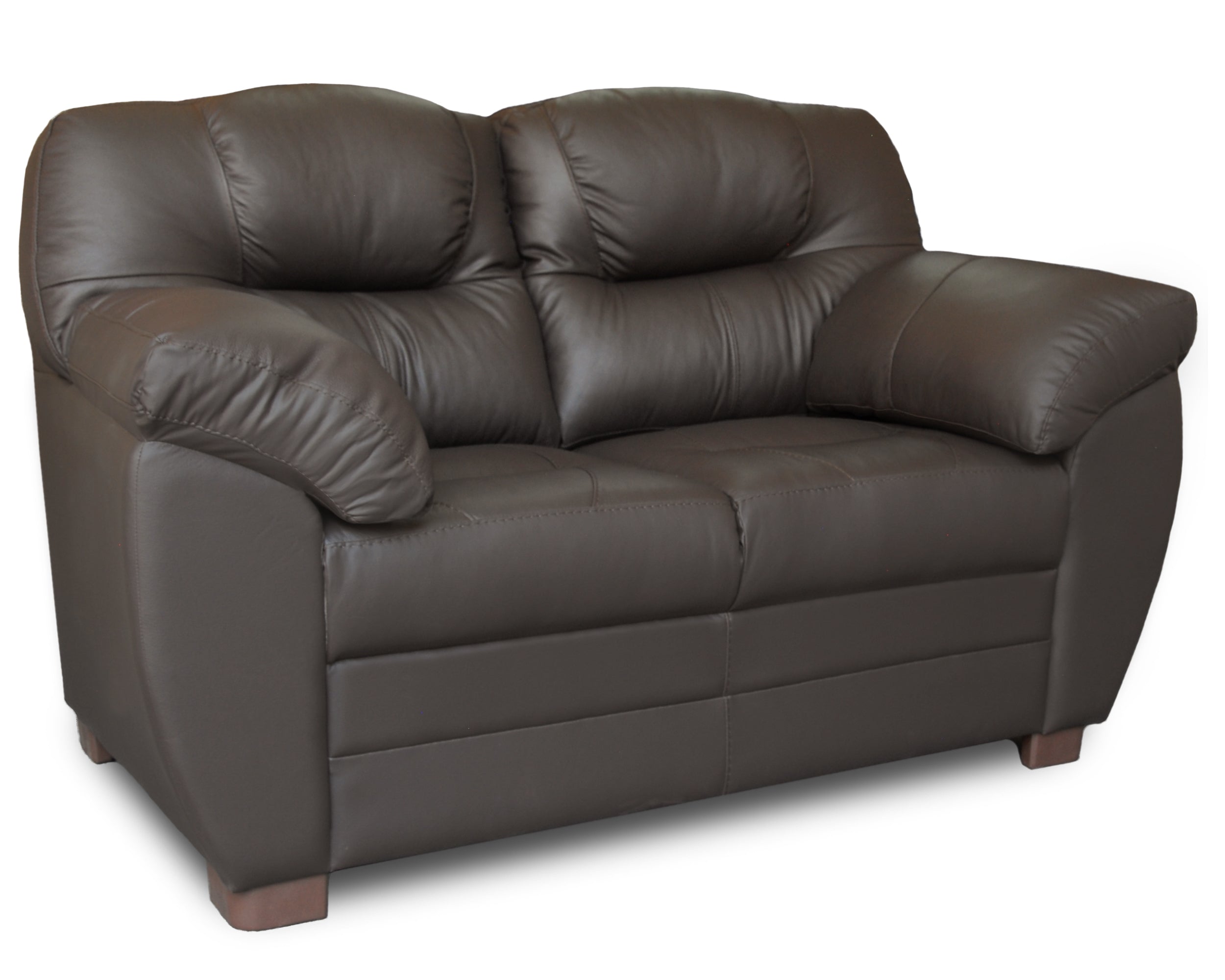 Love seat de Piel Genuina Mod. Toscana 2 plazas