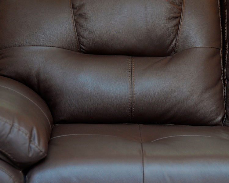 Love seat de Piel Genuina Mod. Toscana 2 plazas