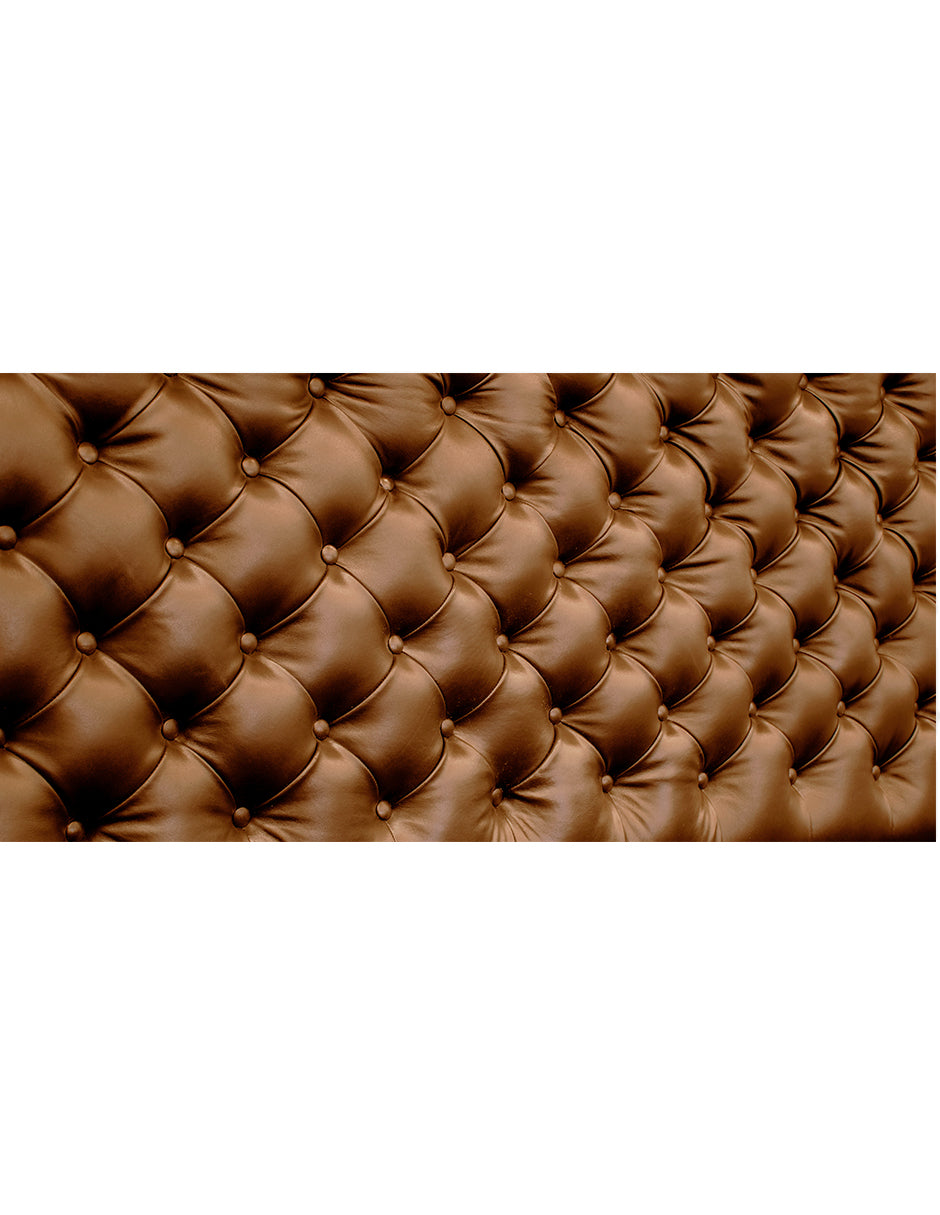 Cama KS de de Piel Genuina 100%, Mod. Chesterfield