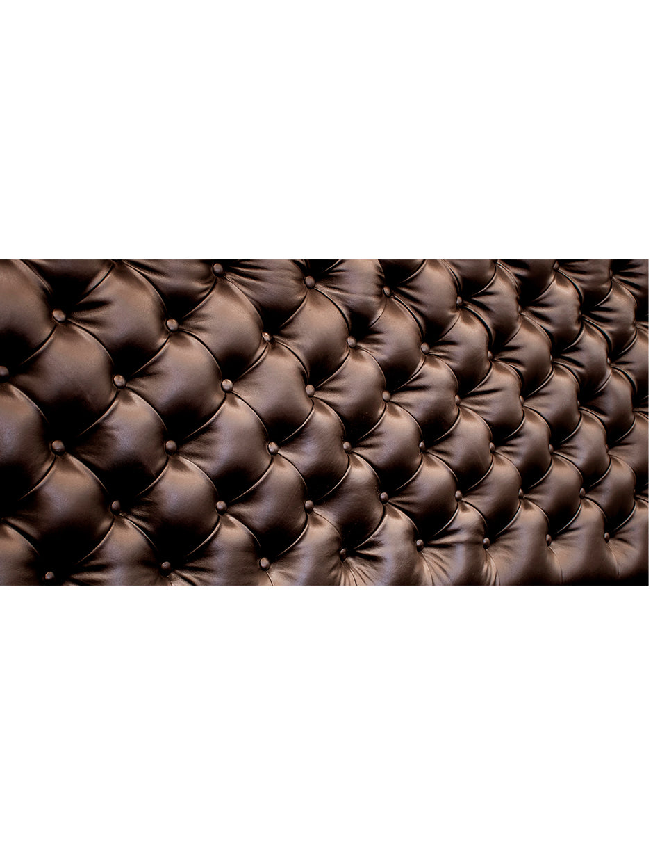 Cama KS de de Piel Genuina 100%, Mod. Chesterfield