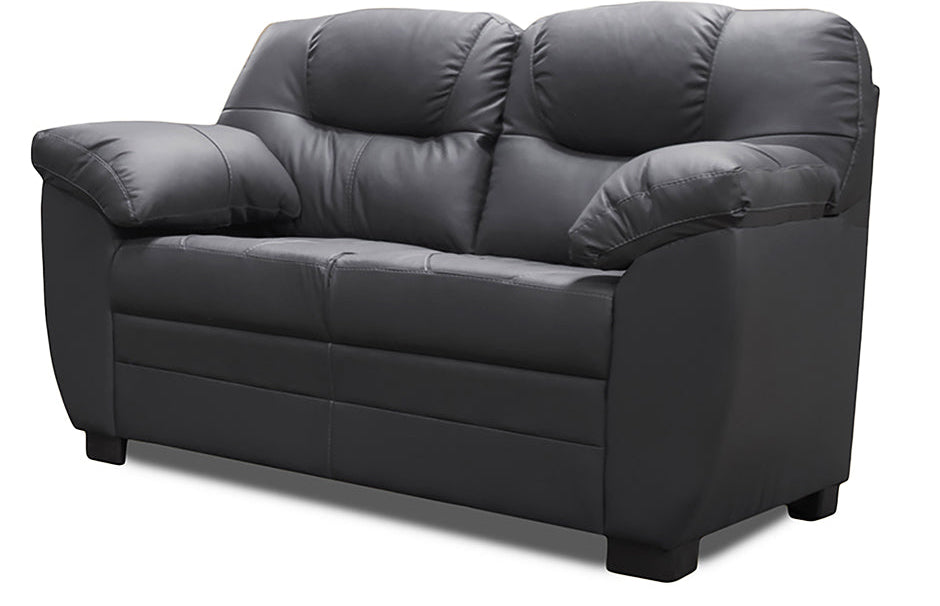 Sala de Piel Genuina Sofá, Love Seat y Sillón, Mod. Toscana, 3 piezas, 6 plazas.