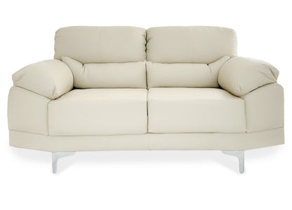 Love seat  de Piel Genuina Mod. Lisboa 2 plazas.
