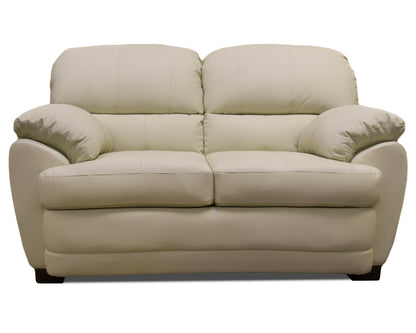 Love seat  de Piel Genuina Mod. Florencia 2 plazas