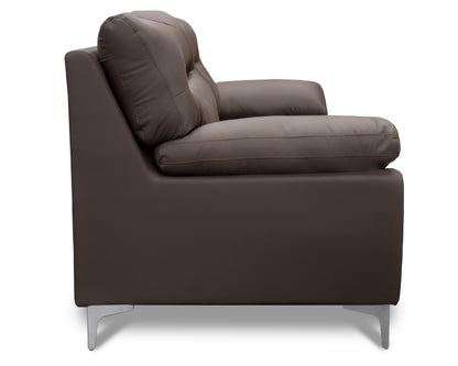 Love seat  de Piel Genuina Mod. Isabela 2 plazas