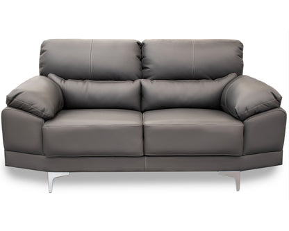 Love seat  de Piel Genuina Mod. Lisboa 2 plazas.