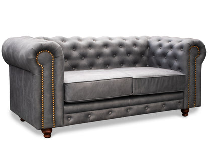 Love Seat Tela de Velvet,  Mod. Chesterfield, 2 Plazas