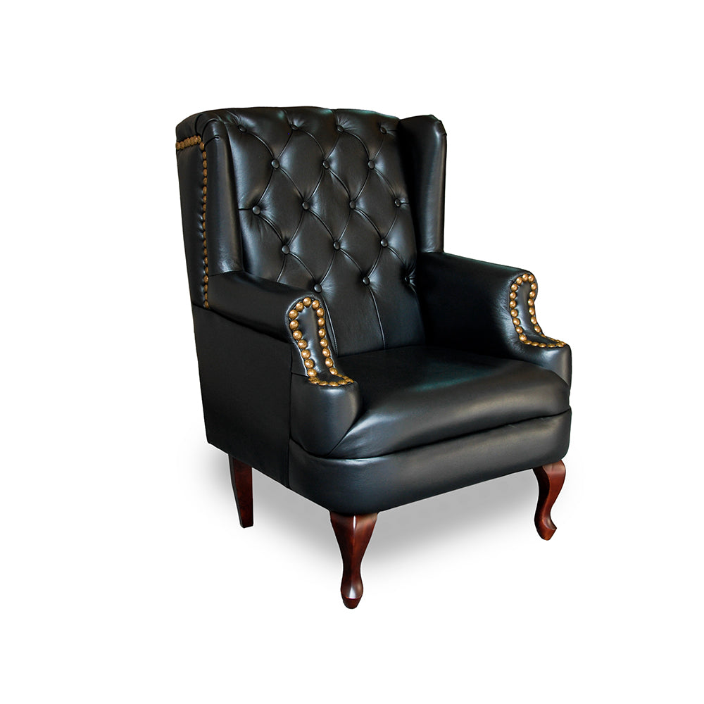 Sillon de Individual de Piel Genuina 100%,  Mod. Luton