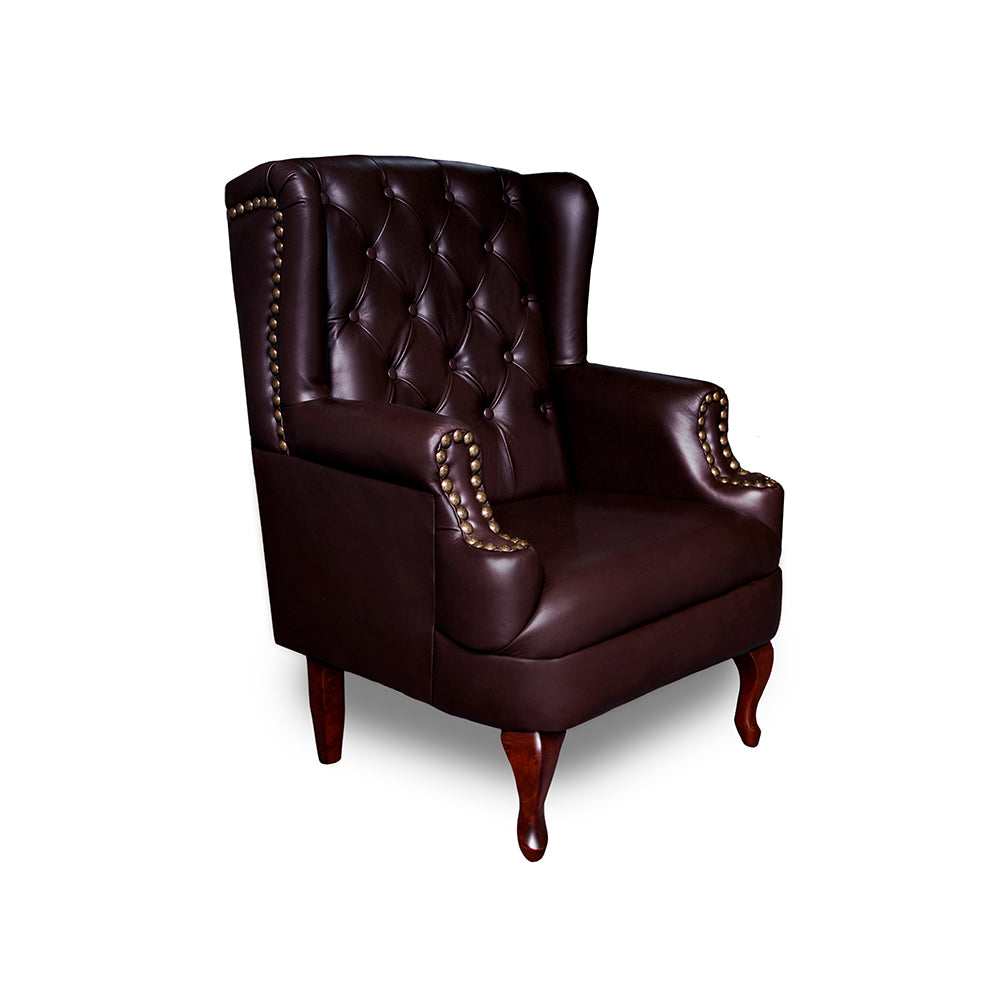 Sillon de Individual de Piel Genuina 100%,  Mod. Luton