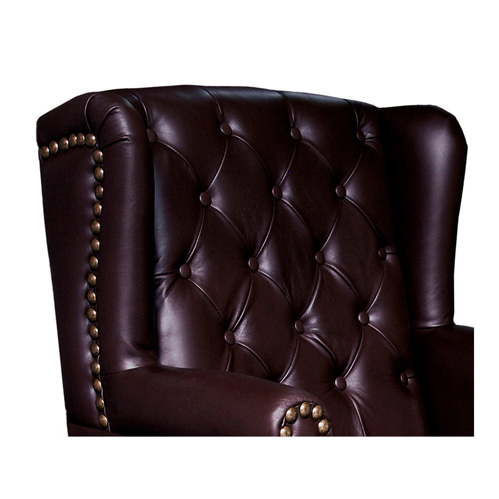 Sillon de Individual de Piel Genuina 100%,  Mod. Luton