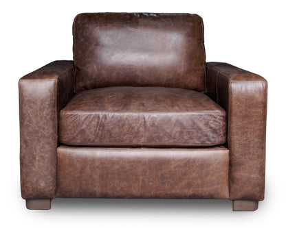 Sillon de Individual de Piel Genuina 100%,  Mod. Maxwell