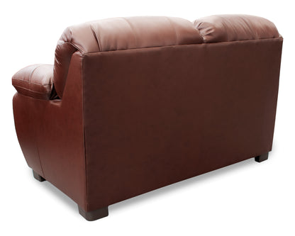 Love seat  de Piel Genuina Mod. Florencia 2 plazas