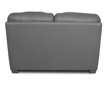 Sala de Piel Genuina Sofá y Love Seat, Mod. Toscana, dos piezas, 5 plazas.