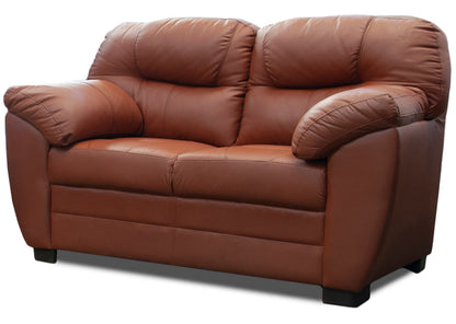 Love seat  de Piel Genuina Mod. Toscana 2 plazas
