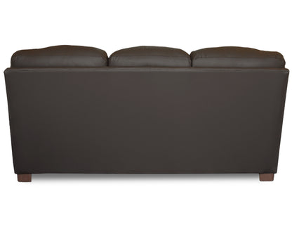 Sala de Piel Genuina Sofá y Love Seat, Mod. Toscana, dos piezas, 5 plazas.