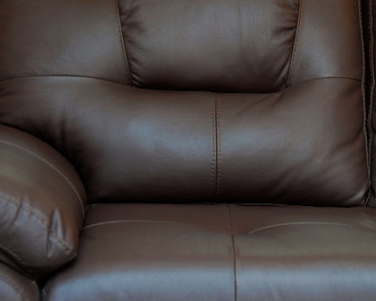 Love seat  de Piel Genuina Mod. Toscana 2 plazas