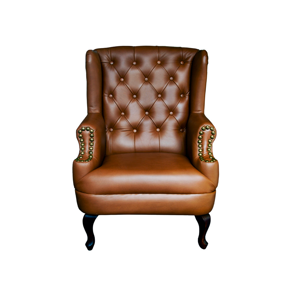 Sillon de Individual de Piel Genuina 100%,  Mod. Luton