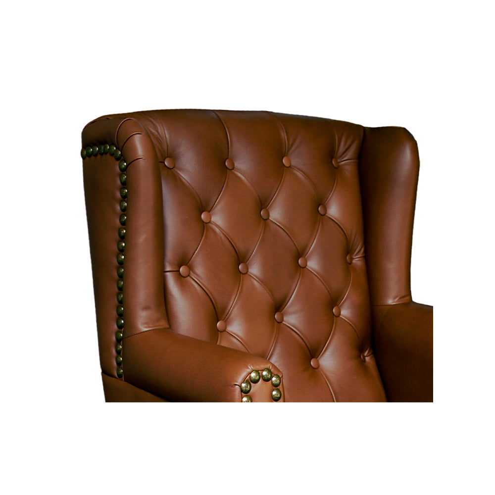 Sillon de Individual de Piel Genuina 100%,  Mod. Luton